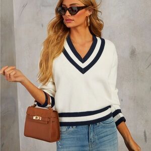 Vici - Asher V Neck Pullover Sweater